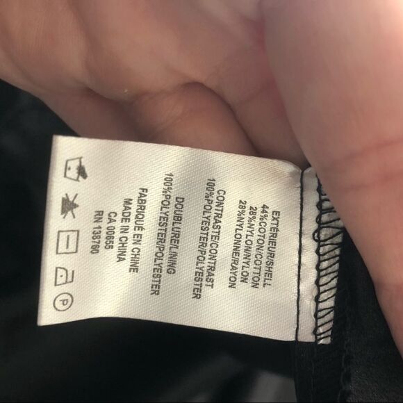 𝅺michel Studio NWT plus size 22 Black A-line lace dress - Picture 10 of 10